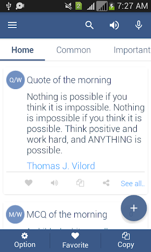 Android application Khmer Dictionary Offline screenshort