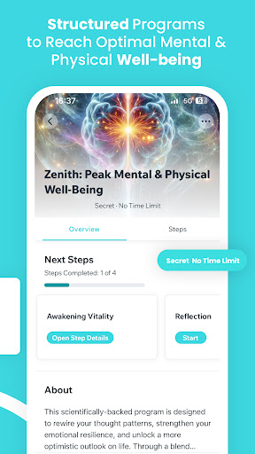Android application Enfiity - Health AI screenshort
