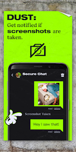 Dust - Private Messenger Screenshot