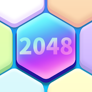 Poppin hexa 2048 | free hexagon puzzle game
