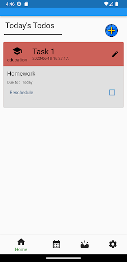 Android application Todo Hub screenshort