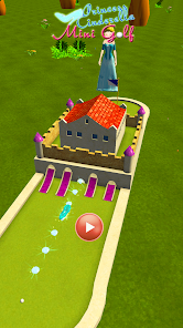 Captura de Pantalla 7 Princesa Cenicienta Mini Golf android