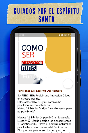 Android application Guiados por el Espíritu Santo screenshort