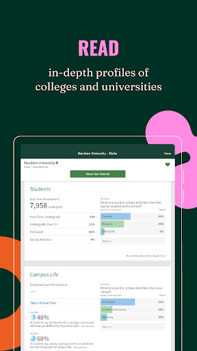 Niche College Search