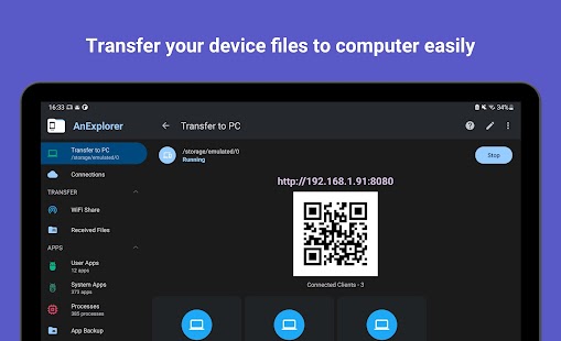 File Manager Pro TV USB OTG Captura de tela