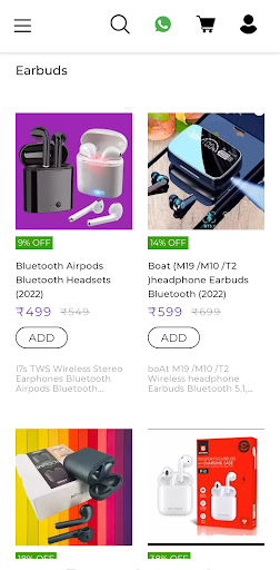 PREM TELECOM- Shopping App Screen 3