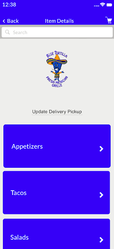 Blue Tortilla Screen 3