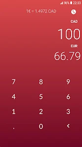 Euro Canadian dollar converter Apps on Google Play