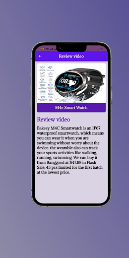 M4c Smart Watch Guide 3