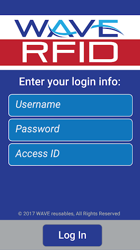 WAVE RFID Screenshot
