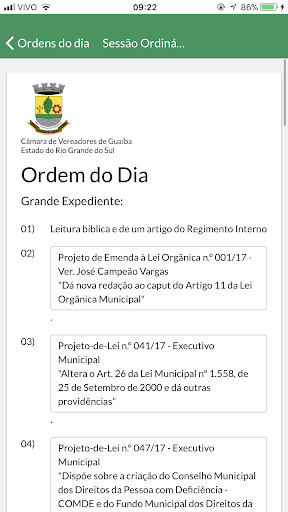 Câmara Guaíba Screen 2