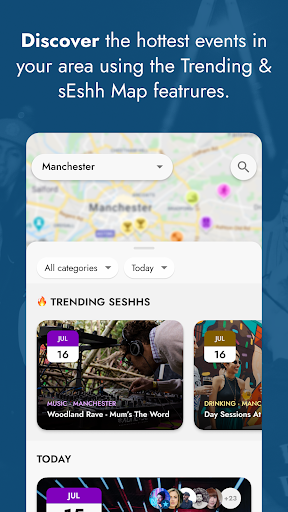 sEshh: Events & Things To Do Screen 2