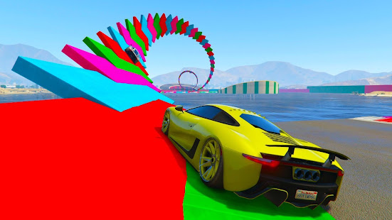 Mega Ramp Racing Car Stunts 3D: Impossible Tracks 1.0 screenshots 6