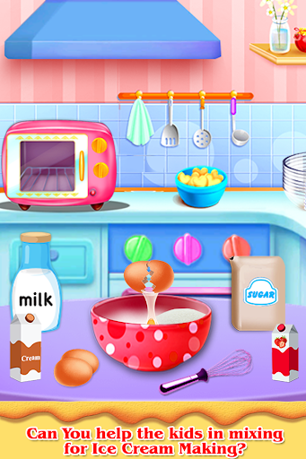 Android application Kids Ice Cream Desserts Master screenshort