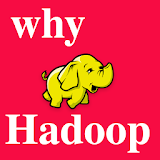 Hadoop big data icon