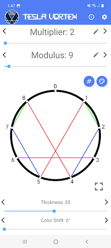 Vista previa de la aplicación