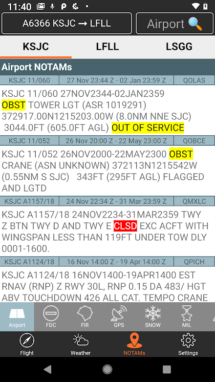ARINCDirect Mini Screen 3