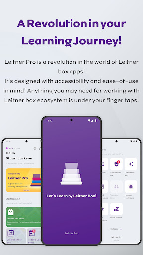 Android application Leitner Pro: Learn like a Pro screenshort