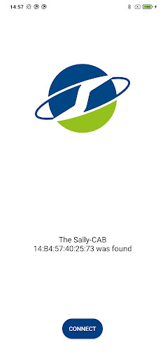Android application Sally-Cab Connect screenshort