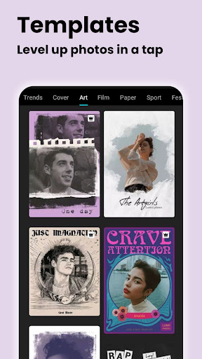 Screenshot of AI Photo Editor - Lumii