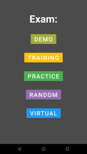 Android application PR000007 All-in-One Exam screenshort