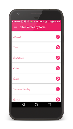 Christian: Bible verses by top Screen 2