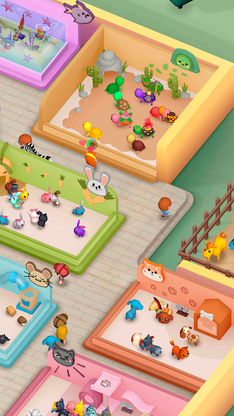 Idle Pet Shop -  Animal Game 0.5.2 APK + Mod (Unlimited money / Free purchase) for Android