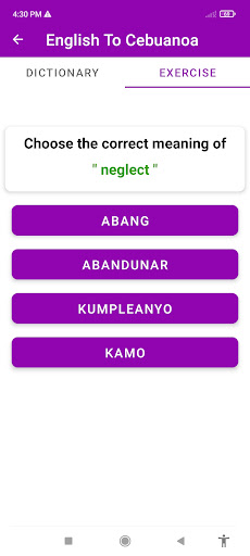 English To Cebuano Dictionary