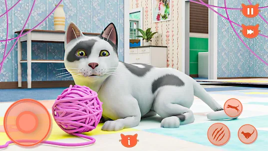 고양이 시뮬레이터: 애완용 고양이 게임