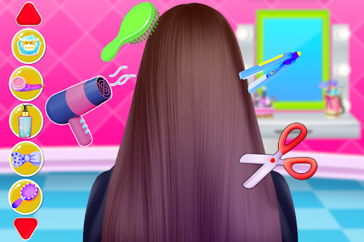 Android application School kids Hair styles Makeup screenshort