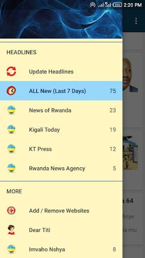Rwanda News and Newspapers App Screen 3