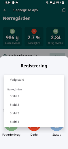 Danish Crown Data Screen 3
