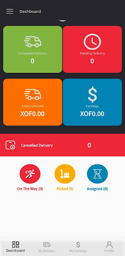 Nzara Delivery Screen 2
