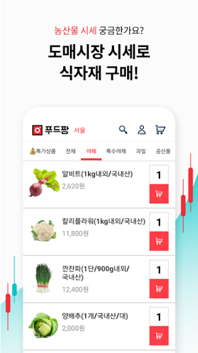 푸드팡 - 식당 식자재 도매 앱 Screen 2