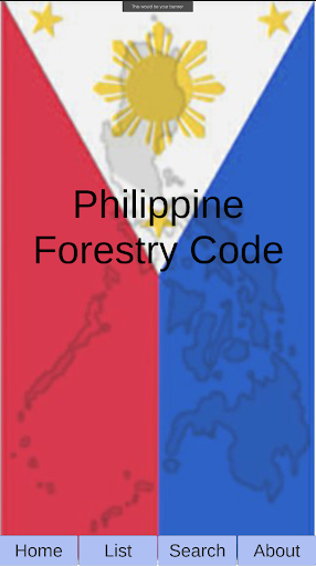 Android application Forestry Code screenshort
