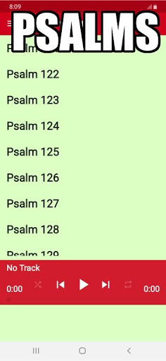 Psalms  Audio Psalms from Book of Psalms