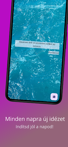 Napi üzenet Screen 2