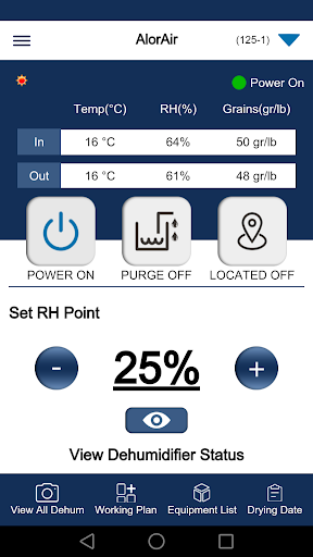 Android application AlorAir screenshort