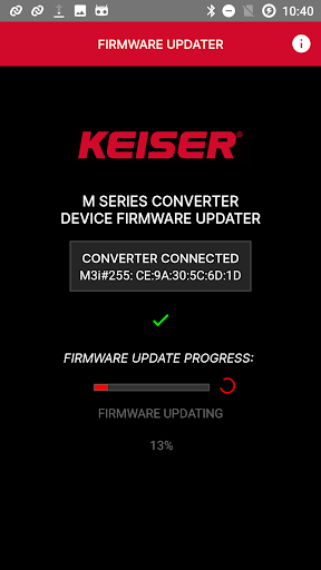 Keiser M Series Converter Upda Screen 3