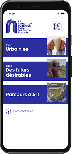 Android application La Condition Publique screenshort