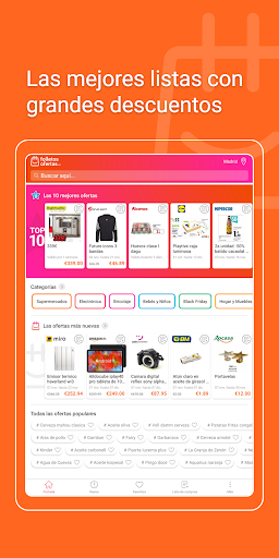 Screenshot of Folletos y ofertas de España