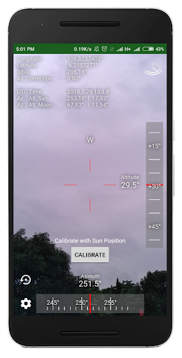 Mizwandroid - Qibla Finder Fal Screen 3