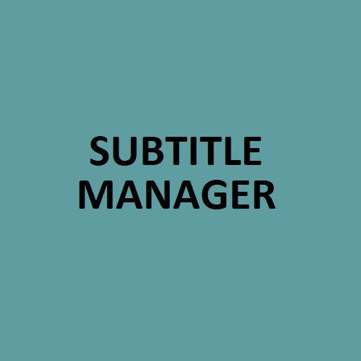 Subtitle Manager logo