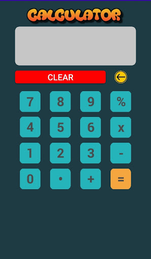 Old School Simple Calculator Screen 2