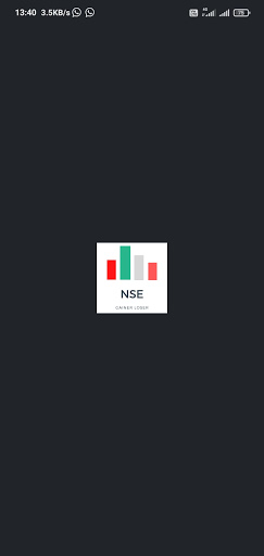 Android application NSE Gainer Loser : Live screenshort
