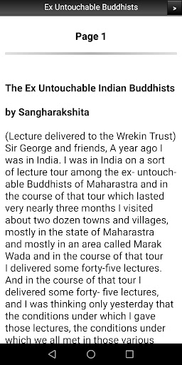 The Ex Untouchable Buddhists Screen 2