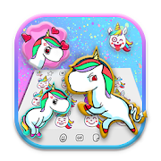 Rainbow Unicorn Emoji Stickers