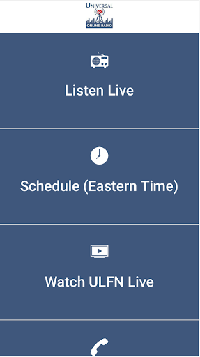 Screenshot of Universal Online Radio