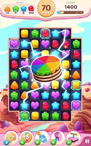 Cookie Rush Match 3 3.3.4 APK + Mod (Unlocked) for Android