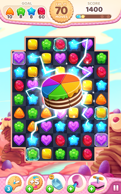 Cookie Rush Match 3 - 3.3.4 - (Android)